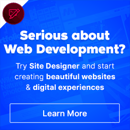 Site Designer & Start creating beautiful websites